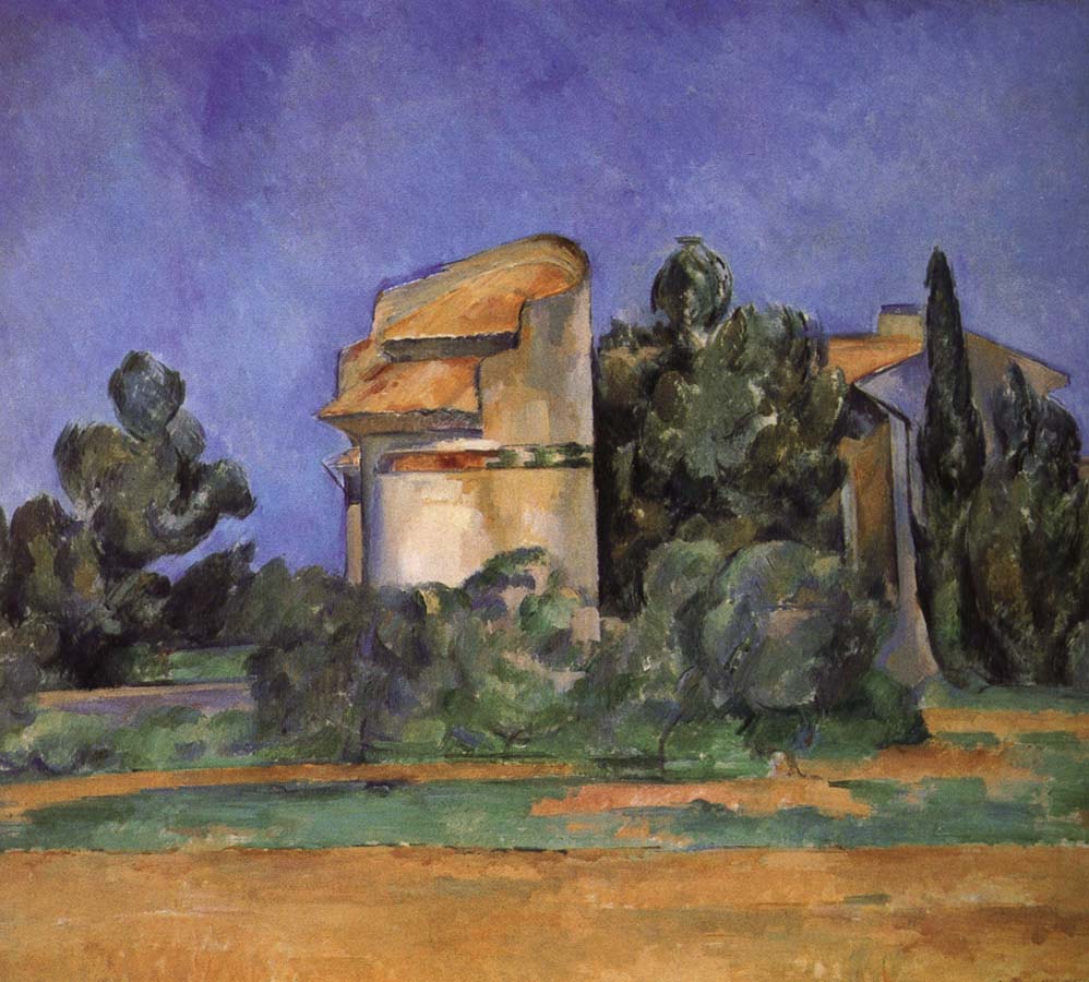 Paul Cezanne pigeon tower